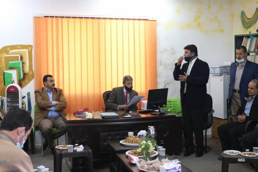 زراعة إربد تنظم جولة لعدد من الصحفيين في اربد على مزارع اللوزيات في منطقة خرجا في لواء بني كنانة
