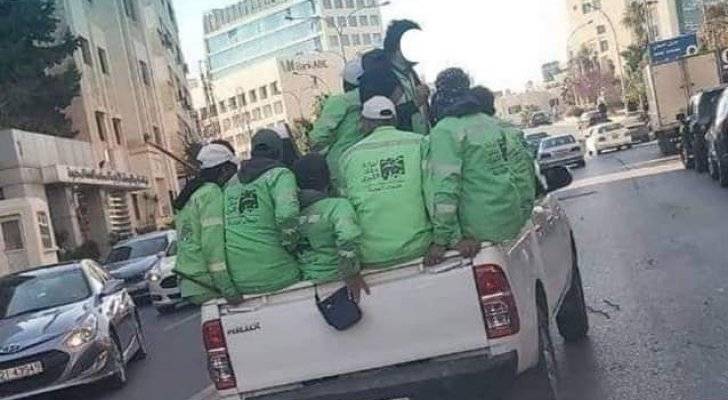 امانة عمان تحقق في هذه الصورة