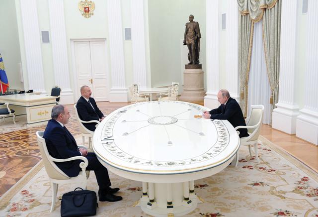 Putin, Karabakh foes discuss next steps in peace process