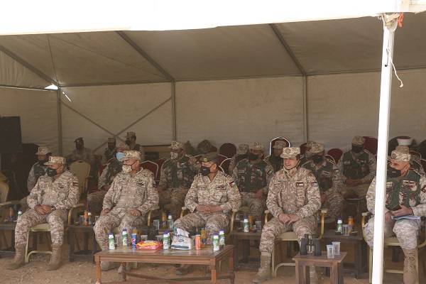 اختبار جديد لدبابة السينتارو في أحد ميادين القوات المسلحة