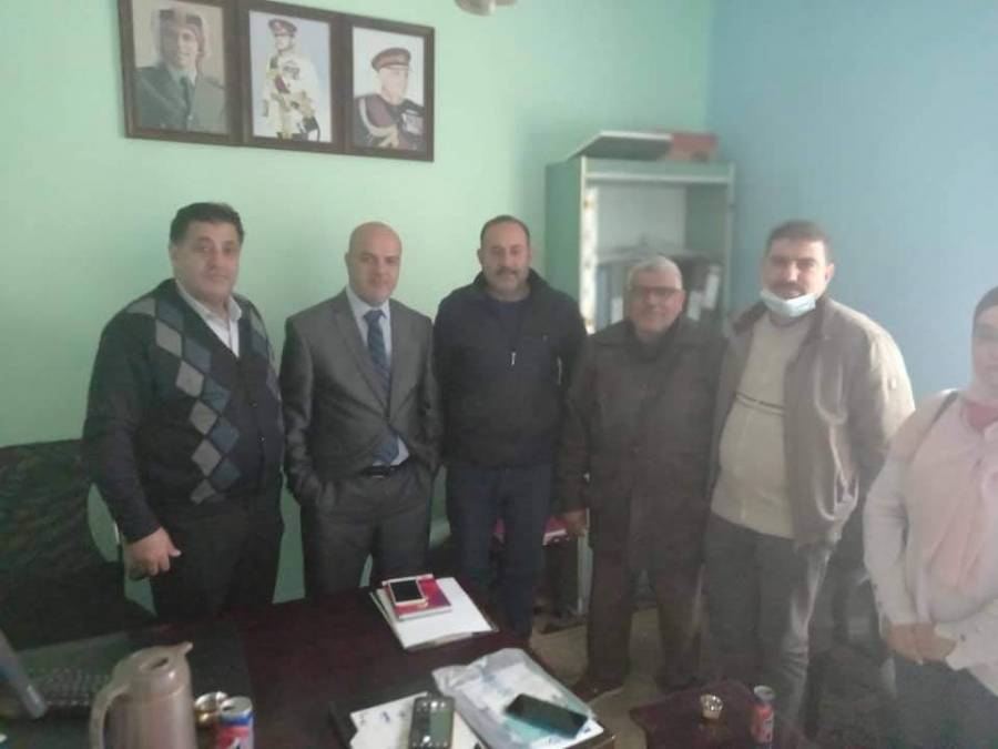مدير تعاون محافظة اربد يزور جمعية ابيلا للمتقاعدين العسكريين