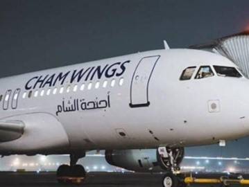 استئناف الرحلات الجوية بين سوريا ولبنان ووصول اول رحلة الى مطار حلب الدولي