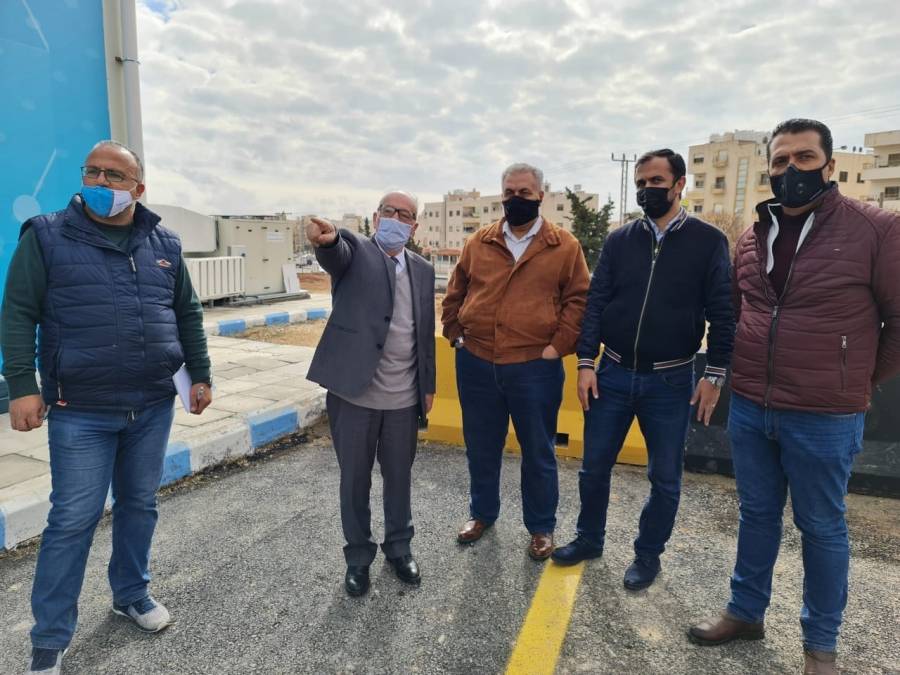 الكسبي يتفقد مستشفى عمان الميداني