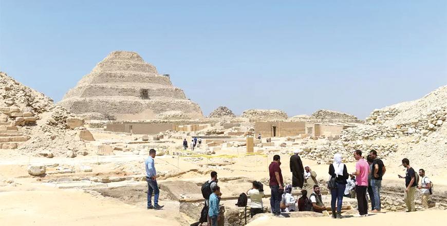 Egypt makes ‘major discoveries’ at Saqqara archaeological site