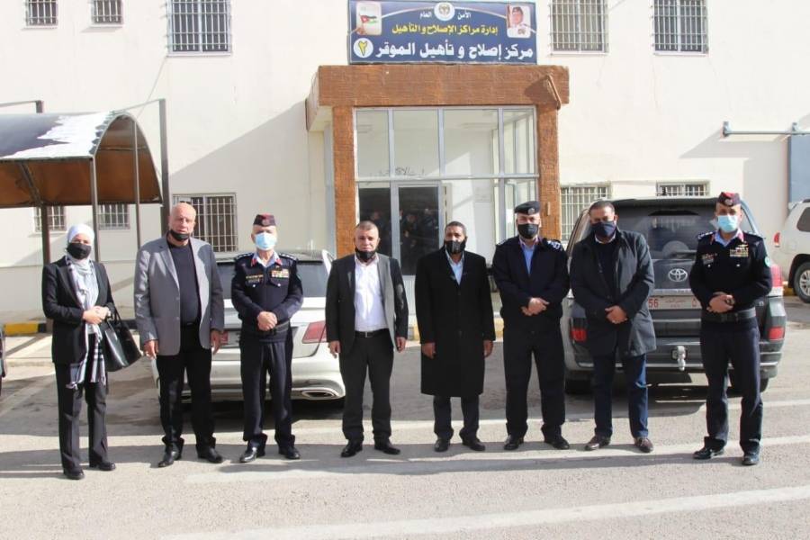 الحريات النيابية تزور مركز اصلاح وتأهيل الموقر 2