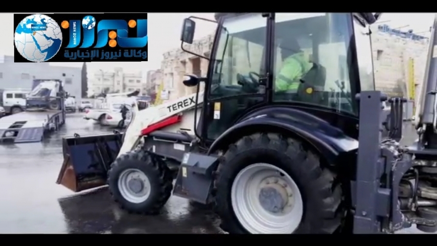 شركة كهرباء إربد تقوم بتزويد مكتب كهرباء  عجلون بالاليات اللازمة للتعامل مع المنخفض الحالي... فيديو