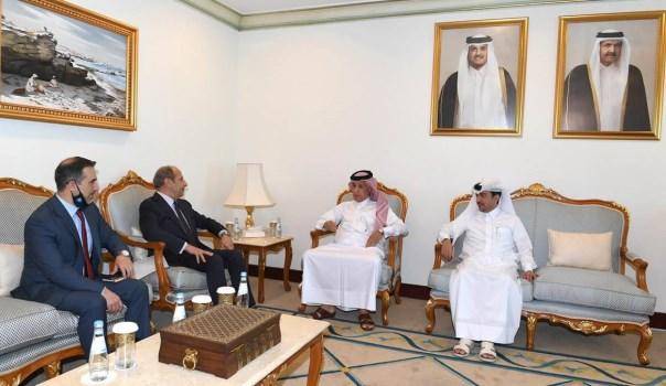 لقاء أردني قطري بالدوحة