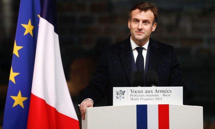 ماكرون لبايدن: “مرحباً بك”