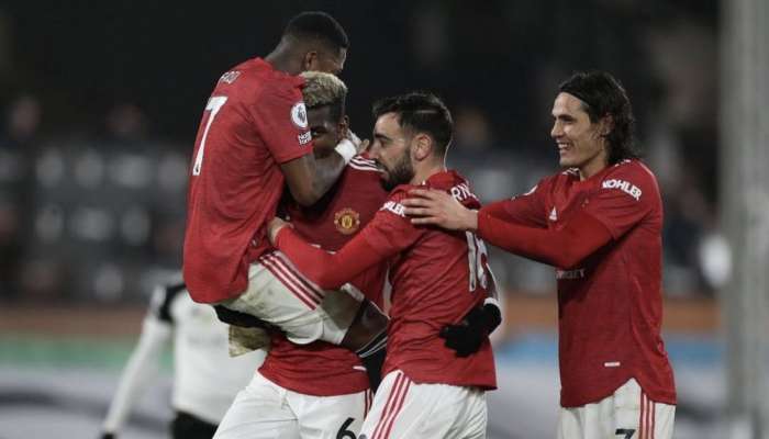 Cavani, Pogba take Man Utd back to the top of Premier League table