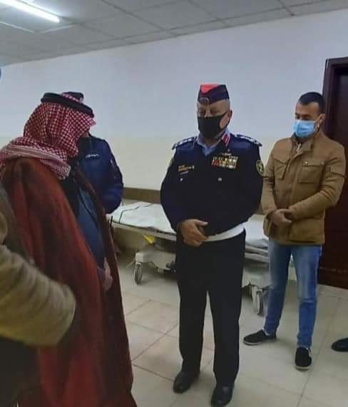 مدير ادارة السير يعود الوكيل التعامرة في مدينة الحسين الطيبة.