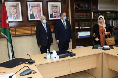 55 محاميا يؤدون اليمين القانونية أمام وزير العدل