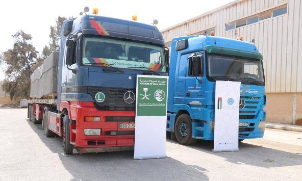 الأردن يسيّر مساعدات سعودية طبية إلى فلسطين