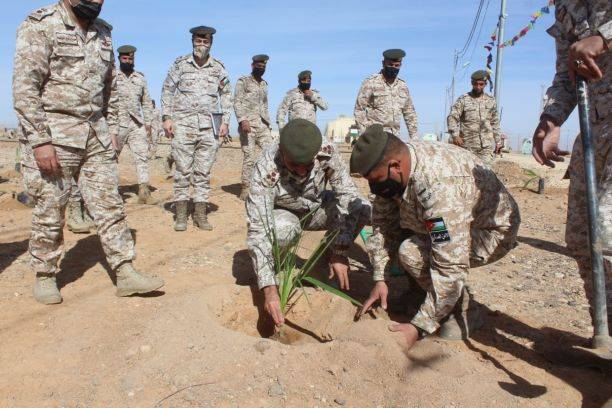 المنطقة العسكرية الجنوبية تحتفل بيوم الشجرة