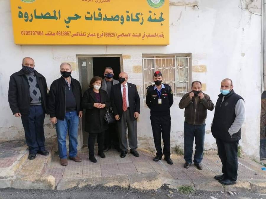 توزيع طرود الخير بمناسبة مئوية تأسيس الدولة الأردنية