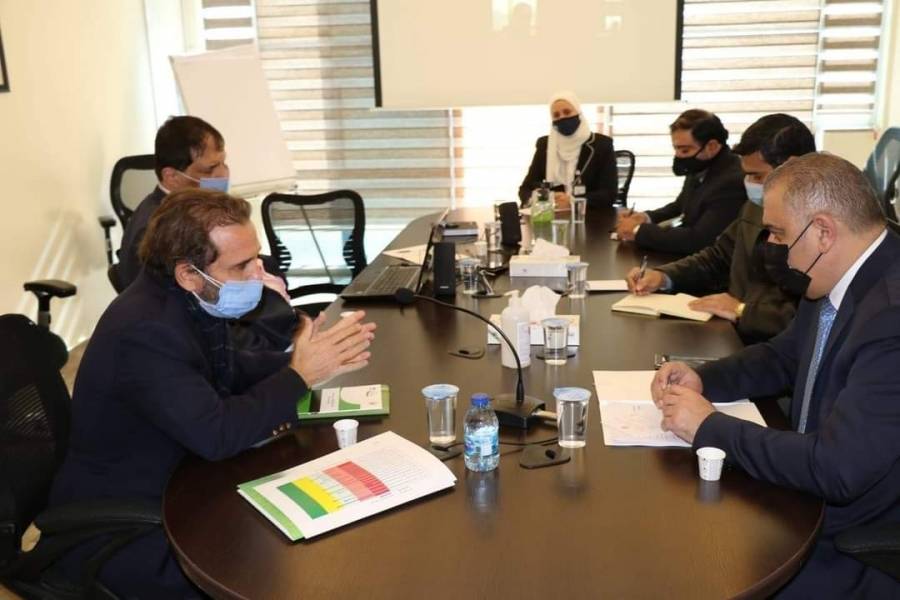 الأمير مرعد يلتقى بوزير التخطيط