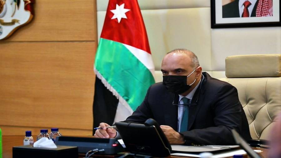 الخصاونة يلتقي الرئيس العراقي