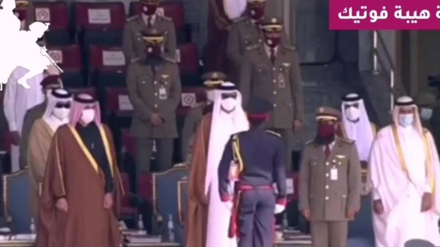 أمير قطر يكرم ضباطًا أردنيين متفوقين... السرحان والمصاروه والقضاه