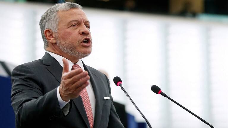 الملك عبد الله الثاني ينتقد عدم تقديم إسرائيل لقاح كورونا للفلسطينيين