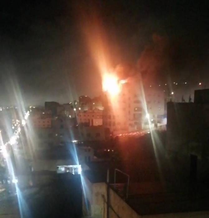 عاجل || احتراق روف في شفا بدران.... فيديو