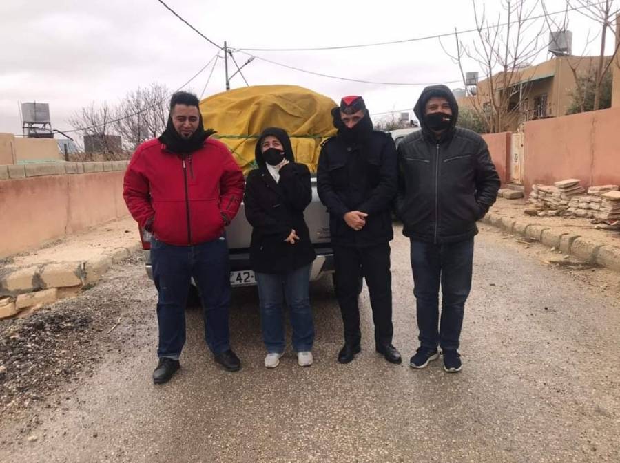 توزيع مساعدات في معان احتفالاً بعيد جلالة الملك الـ(59