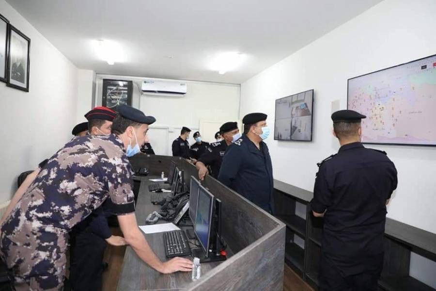 بمناسبة مئوية المملكة وميلاد جلالة القائد الأعلى، الحواتمة يفتتح اول مركز امني  متكامل _صور