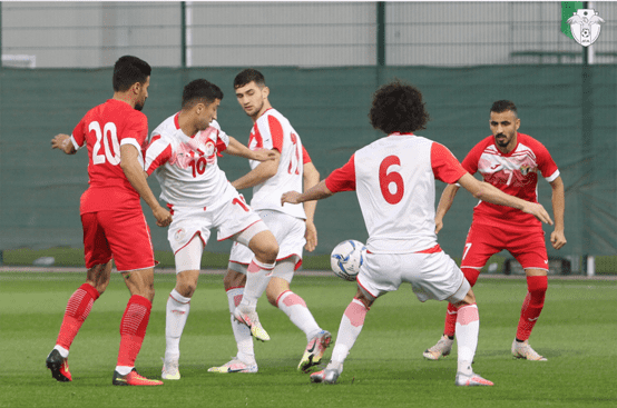 النشامى يتغلب على طاجيكستان