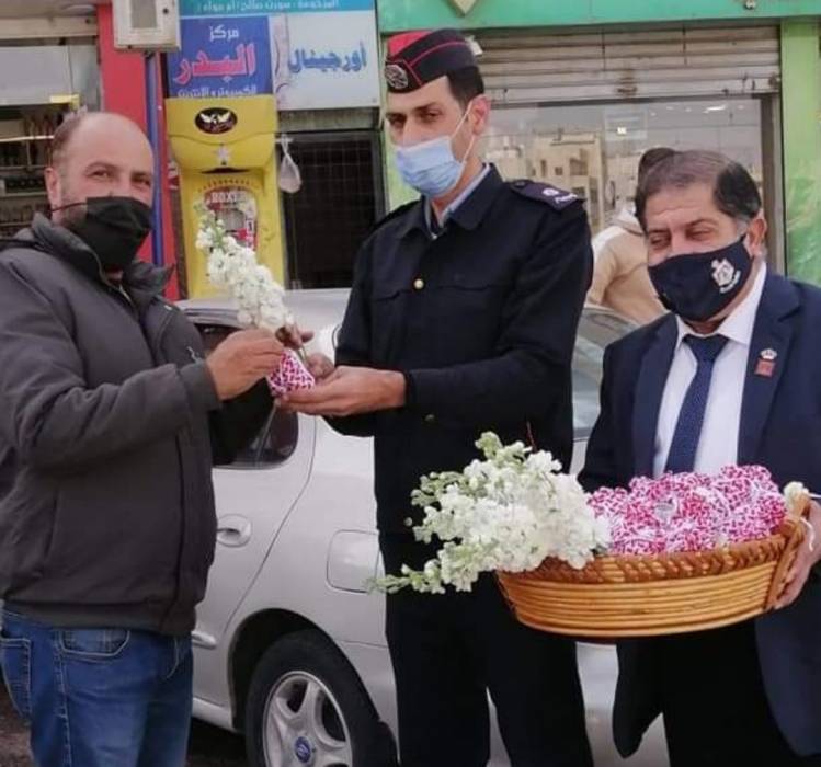 أمن إقليم العاصمة يحتفل بعيد ميلاد القائد