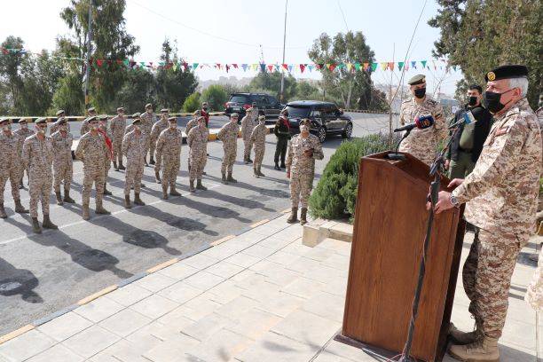 اللواء الركن الحنيطي: القيادة العامة ماضية في تحديث وتطوير كافة النواحي اللوجستية المتعلقة بتشكيلات ووحدات القوات المسلحة
