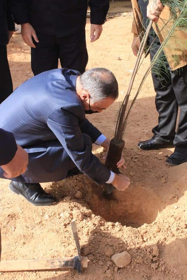 العدوان يرعى احتفال عيد الشجرة بالمفرق