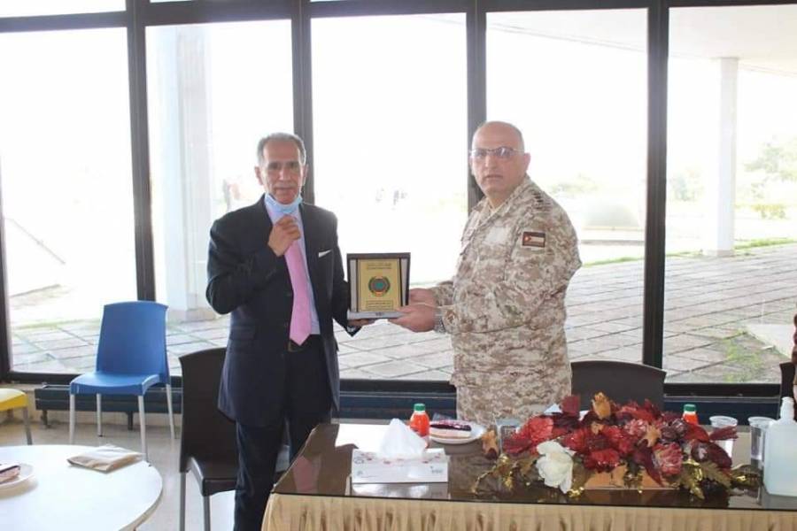 المركز الجغرافي ينظم حفل تكريم للرماضنة