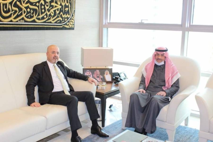 السفير السعودي يلتقي بسفير العراقي لدى الأردن