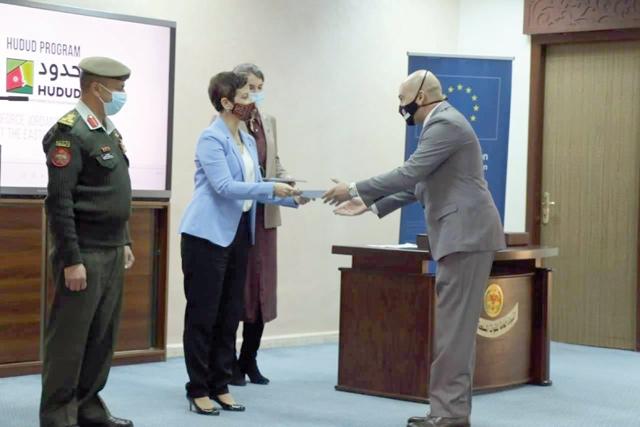 Trainees of EUfunded project on civilmilitary cooperation honoured