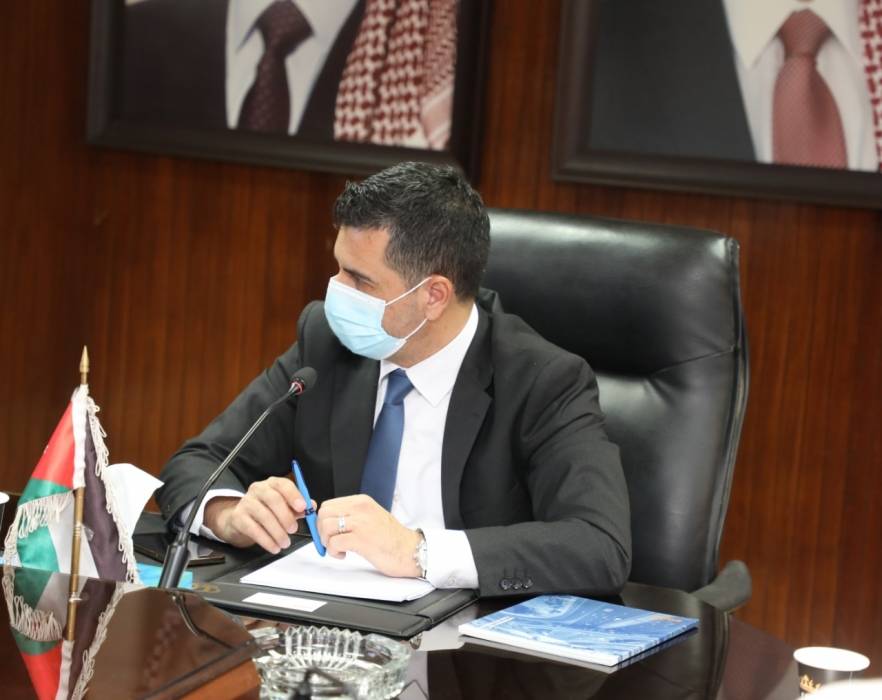 وزير المياه والري يطلق مشروع دراسة الجدوى للاستفادة  من المياه المعالجة الخارجة من محطة جنوب عمان