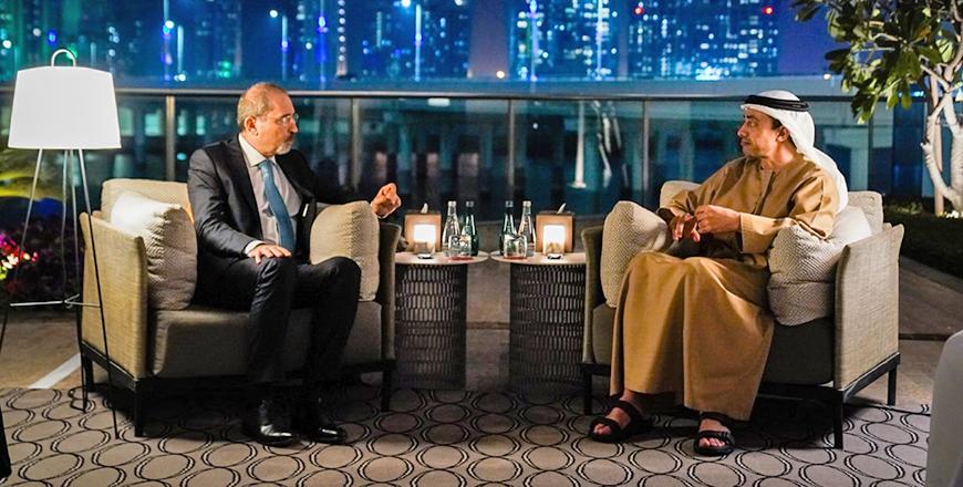 Safadi, UAE FM discuss cooperation, regional developments