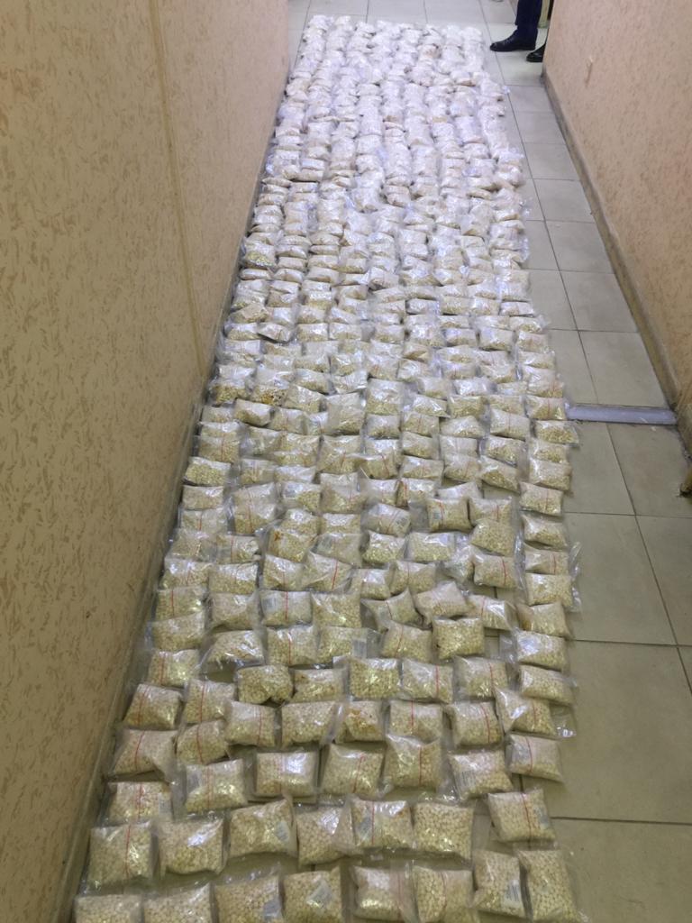 عاجل || إحباط محاولة تهريب ‫نصف مليون حبة من الحبوب المخدرة... تفاصيل