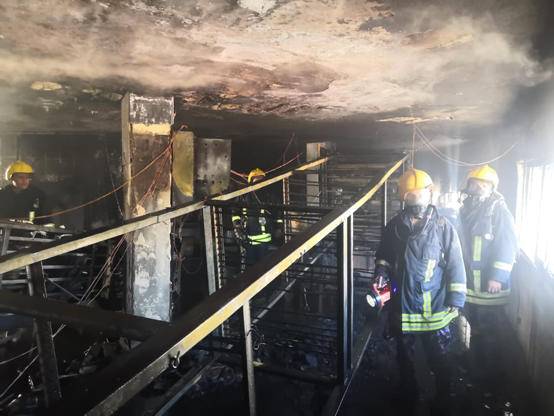 السيطرة على حريق بمخبز في عمان_ تفاصيل