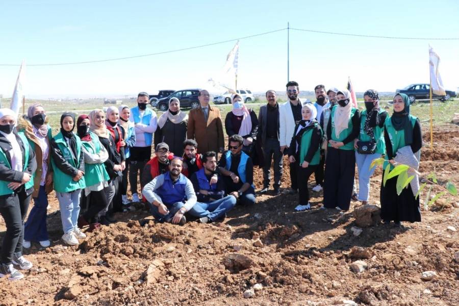 جدارا تطلق فعاليه اشجارنا مستقبلنا في الجنوب