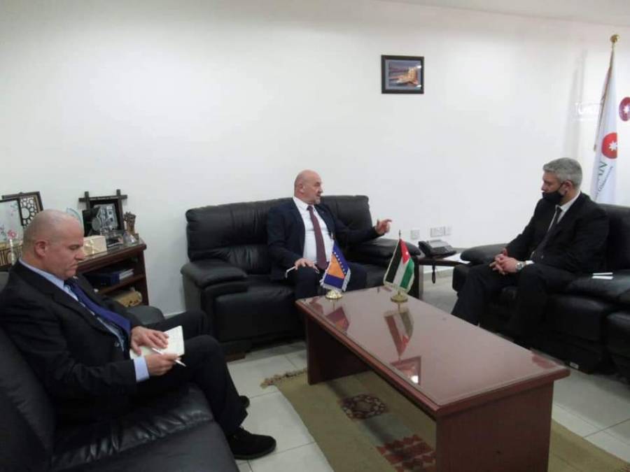 حرتوقه يلتقي سفير دولة البوسنة والهرسك