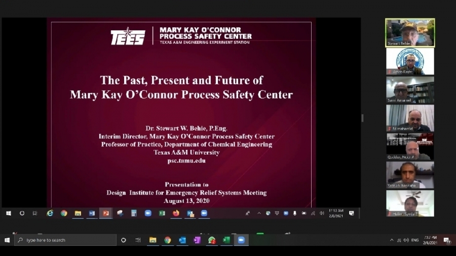 بحث توقيع اتفاقية بين نقابة المهندسين وجامعة تكساس الأميركية