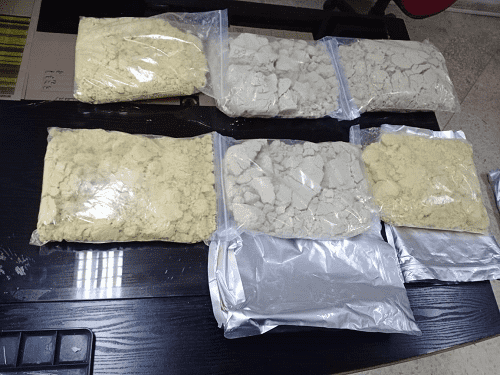 ضبط 3 كغم كريستال بحوزة مروج باربد