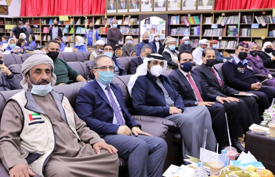 العجارمة يرعى إطلاق مبادرة المدرسة الرقمية  في مخيم مريجيب الفهود للاجئين السوريين.... صور