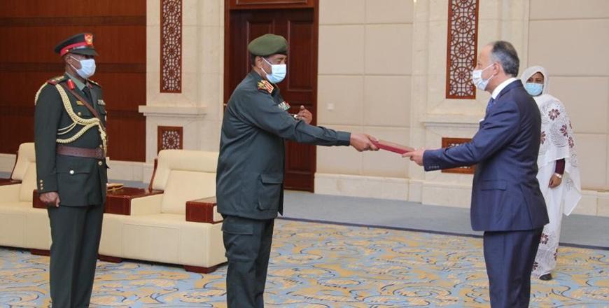 Jordanian ambassador to Sudan presents credentials