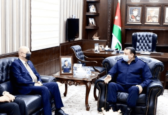 الحواتمة يلتقي السفير العراقي