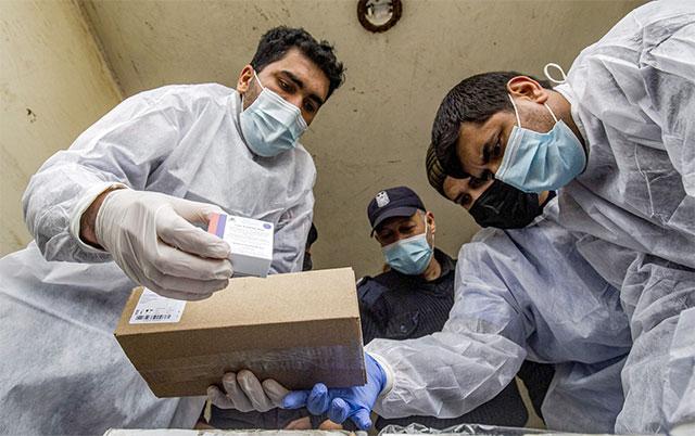 First batch of COVID vaccine arrives in Gaza