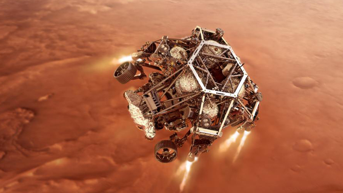 NASA rover attempting most difficult Martian touchdown yet