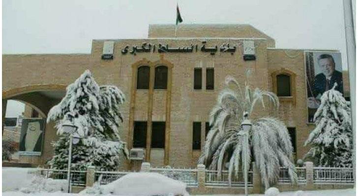 الخشمان: بلدية السلط تعاملت بحرفية مع المنخفض الجوي