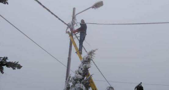 3851 عطلا كهربائيا خلال المنخفض