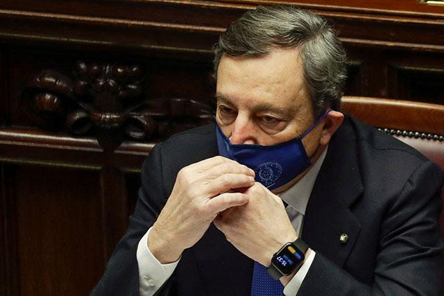 Italys Super Mario Draghi seeks final OK to lead new govt