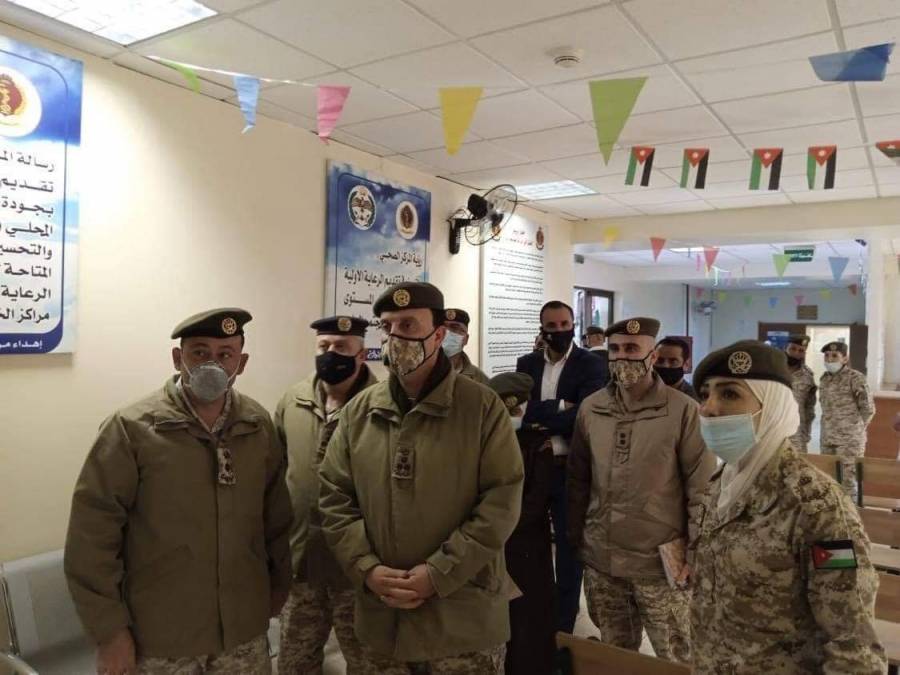 مدير عام الخدمات الطبية الملكية يتفقد عدد من الوحدات التابعة لها....