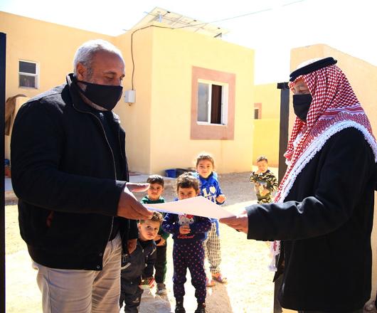 Royal initiative: 35 underprivileged families get new homes in Mafraq